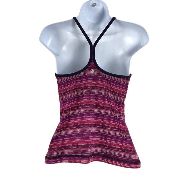 Lululemon‎ Power Y Tank Top Space Dye Twist Regal P - Picture 1 of 4